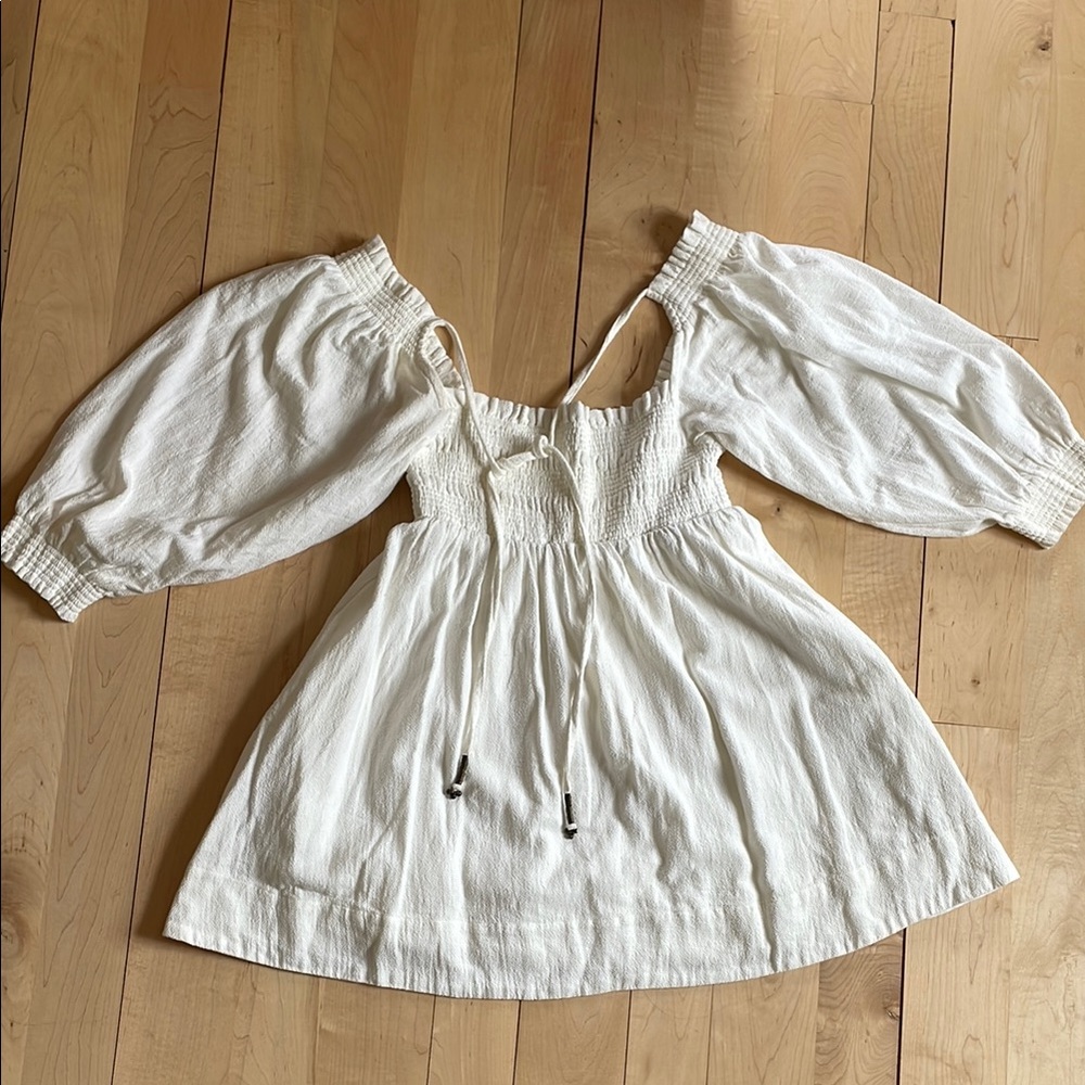 Free People White Blouse